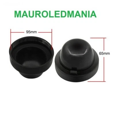 TAPPO COPRI FARO CUFFIA GOMMA FARI AUTO DA 95 MM AUTO MOTO KIT FULL LED XENON