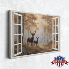 Among the Quiet Trees Wall Art - Canvas Print for Home Decor, Wall Decor Poster