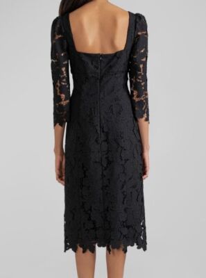 shoshanna lace midi dress Shoshanna Women's Emmie Lace Midi-Dress - Vista Blue