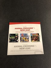 animal crossing new leaf 3ds Insert