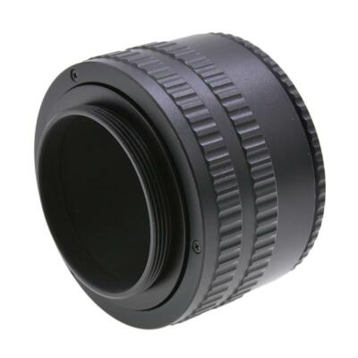 Alu M42 Objektivadapter verstellbar Fokussierung Helicoid Adapter Makrotube schwarz