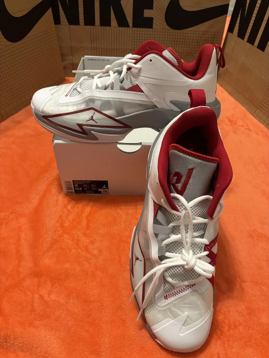 Jordan One Take 3 White Gym Red - огромный выбор по лучшим ценам