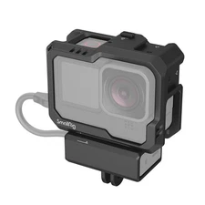 Hero 13 / Hero12 / Hero11 / Hero 10 / Hero 9 Black Cage for GoPro, with 2 Col...