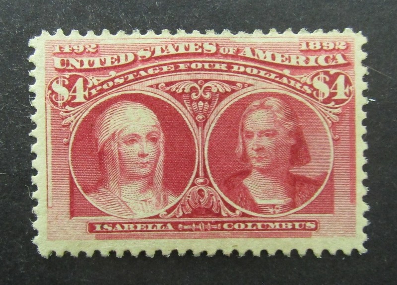 nystamps US Stamp # 244 Mint OG H $2100       L24x3914