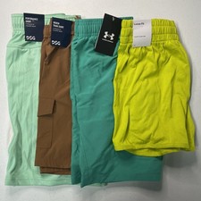 DSG/UA/Nike Boys Youth Shorts Lot Of 4 Size Medium Various Colors Styles