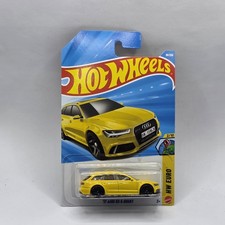 2026 Hot Wheels Yellow  17 Audi RS 6 Avant Wagon 66/250 HW Euro 2/10 New Sealed