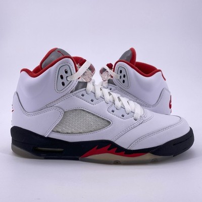 Size 5 (GS) - Jordan 5 Retro 2020 Mid Fire Red for sale online | eBay