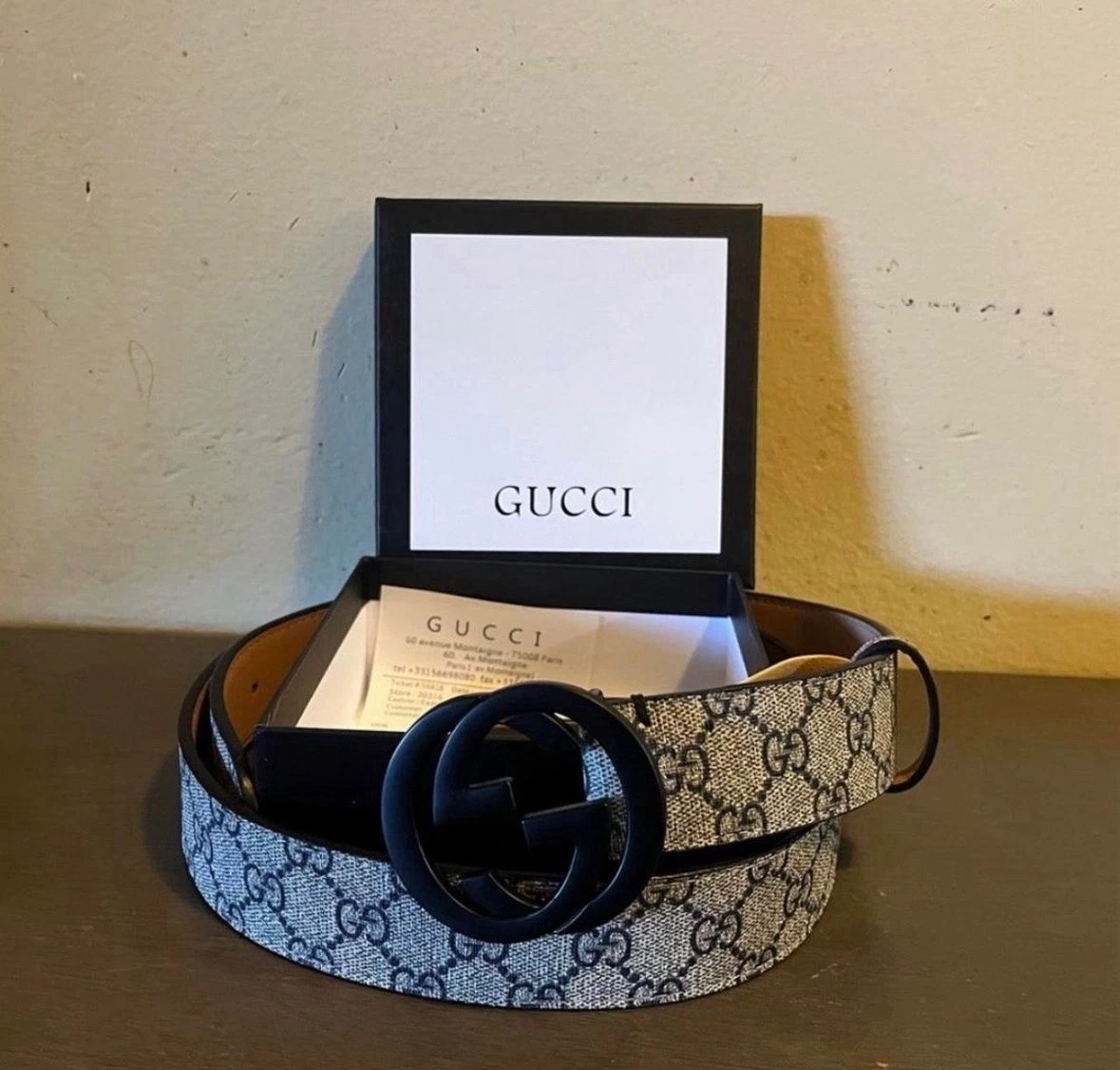 Gucci Gg Belt In Men's Belts for sale - eBay