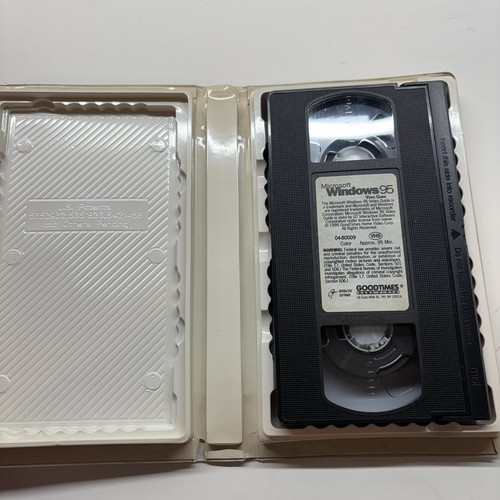 Microsoft Windows 95 Video Guide mit Matthew Perry und Jennifer Aniston VHS - Bild 7 von 12