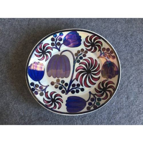 Arabia Birger Kaipiainen Vintage Art Plate Made in Finland 8.3