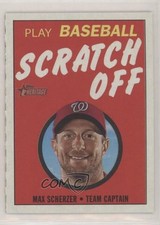 2019 Topps Heritage High Number 1970 Scratch Offs Max Scherzer #16 0wq