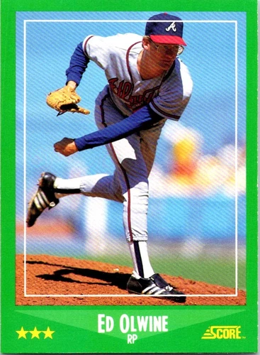 1988 Score #379 Ed Olwine