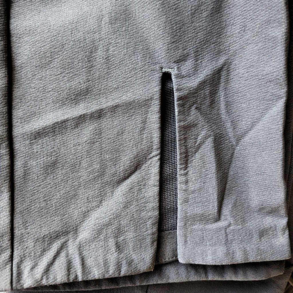 Athleta Wander Slim Straight Split Hem Pants Gray… - image 9