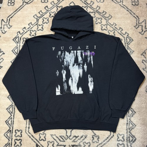 VTG Y2K Fugazi Minor Threat Band punk rock crewneck sweatshirt hoodie