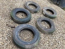 5x 650 x 16 Vintage Tyres 4Land Rover Series 4x4 Farm Trailer Kit Car Project