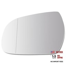 Driver Side Heated Mirror Glass Replacement for Audi A3 A4 Driver Side Left