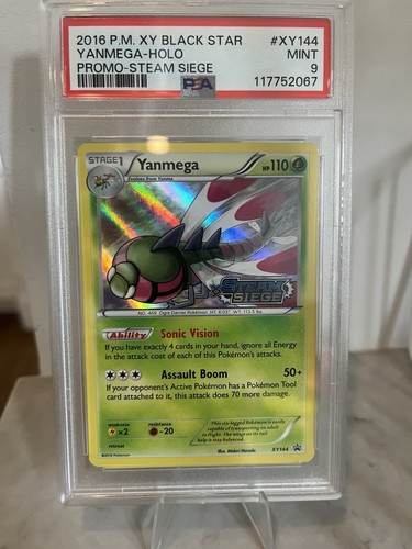 Yanmega graded PSA 9 for sale on eBay