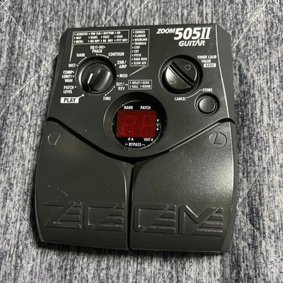 Zoom 505II Black Guitar Compact Multi-Series Effects Pedal #0002 JP