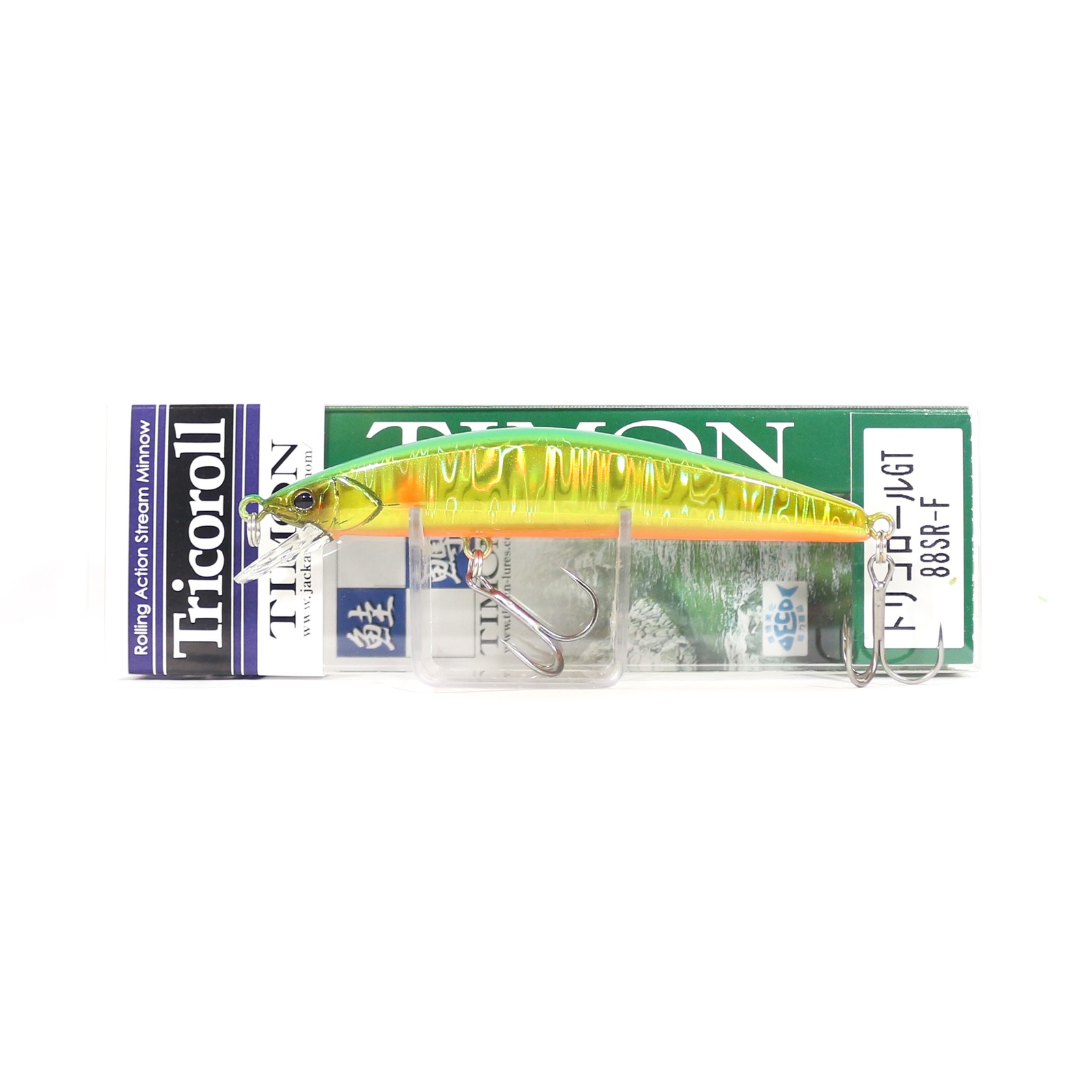Jackall Timon Tricoroll GT 88 SR-F Floating Lure Green Gold Ayu (3080)