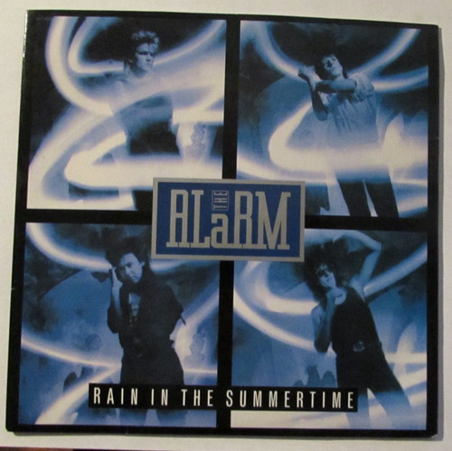 THE ALARM. Rain in the Summertime UK 45T avec 5 cartes postale. prezzo ebay