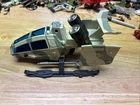 GI Joe 50th Anniversary Ghost Hawk Vehicle Battle Below Zero Skyhawk w/missiles