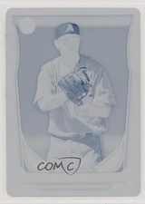 2014 Bowman Draft Top Prospects Printing Plate Cyan 1/1 Braden Shipley fm0