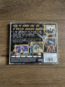 zombie revenge sega dreamcast Manual Only Case & Cover Art Only No Game!
