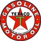 Vintage Style Metal Sign Texaco Gasoline Motor Oil 24"