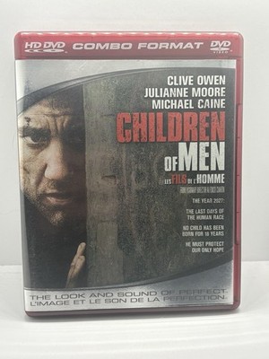 Children of Men HD DVD DVD Combo Clive Owen Julianne Moore Michael Caine