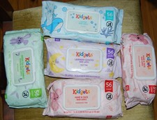 kKidgets  56 Baby Wipes  5 Packages  BRAND NEW