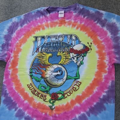 Dead And Company T Shirt XL 2019 Summer Tour WING EYE Tie-Dye Merch Concert Band