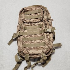 Fieldline Tactical Backpack Camo Straps Tan Brown Military Surge Hunting