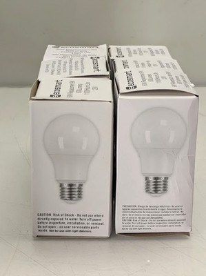 Pack of 6 Ecosmart 60W Replacement 9W Bulb 800 Lumens 11,000 Hours Life 120V