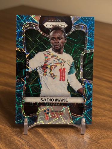 Sadio Mane [Blue Prizm] #282 2018 Panini Prizm World Cup card