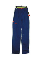 Dickies EDS Signature Scrub Pants XS Women Navy Drawstring NWT