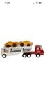 Vintage TONKA 1970's Motor Mover  Car Hauler Carrier Pressed Steel W/ Corvette