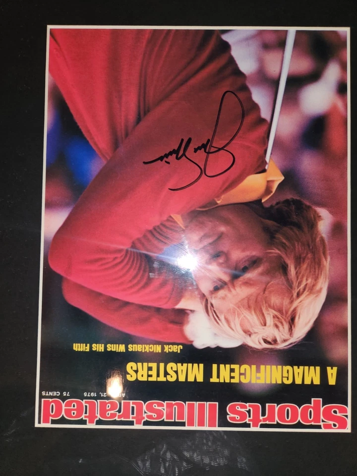 golf legends signed sport illustrated - Image 3 of 4