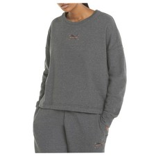 PUMA Re:Collection Relaxed Crew Neck Sweatshirt Womens Size XS  53396407