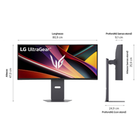 Lg Ultragear 34G600A-B - Led-Monitor - Gaming - Gebogen