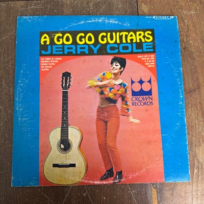 Jerry Cole Go Go Guitars 1967 Crown Records LP Vinyl Record