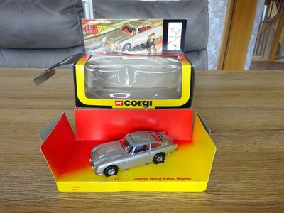 Corgi Toys 271 James Bond's Aston Martin DB5  in OVP  70er Jahre Corgi Rarität