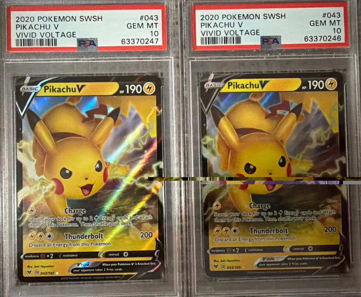 pikachu v pokemon card worth TCG: 25th Anniversary Union Collection : Toys & Games this attack does 120 more damage Pikachu V - SWSH061 SWSH061