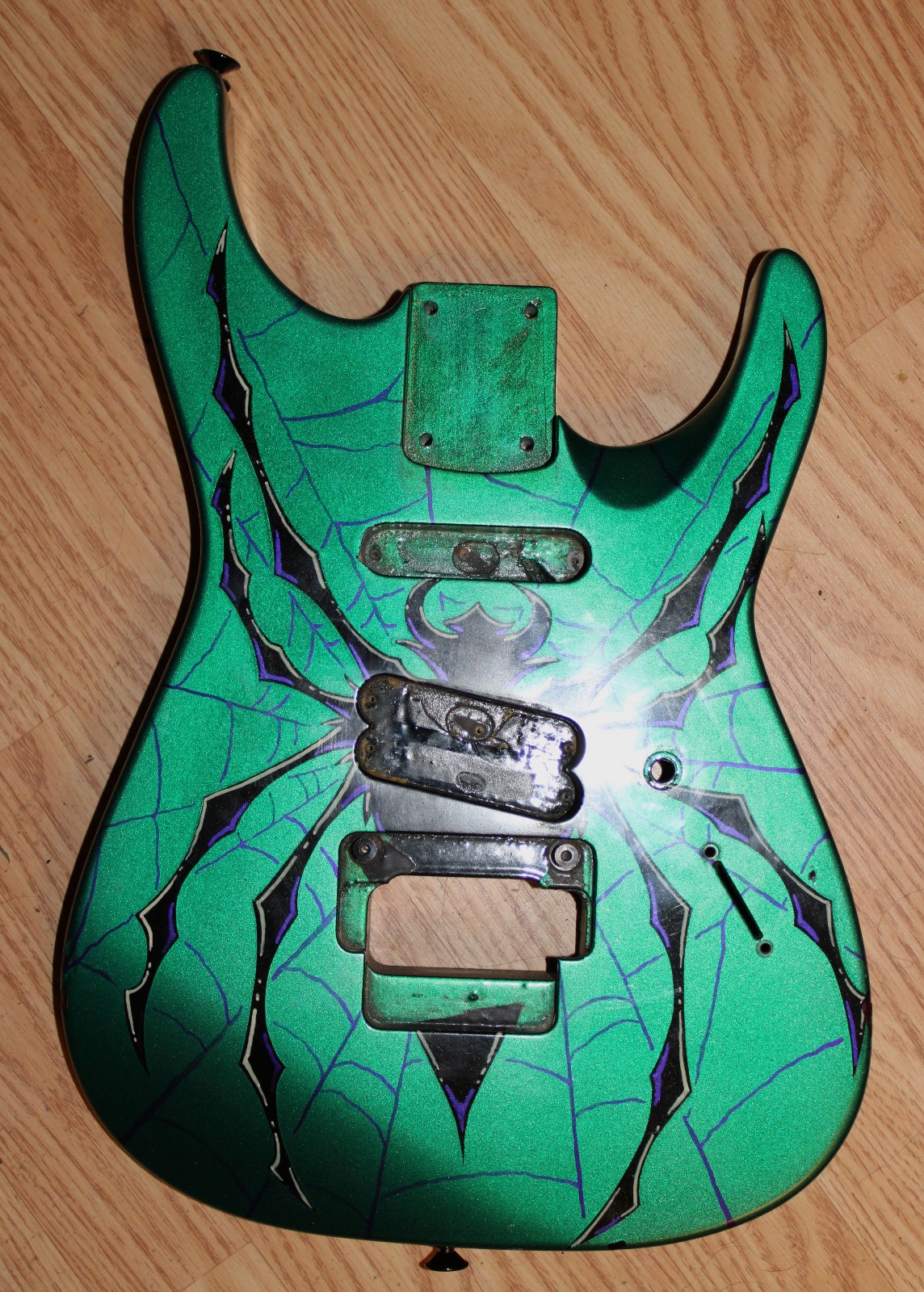 Charvel Japan Fusion Dinky Guitar Body Custom Graphic