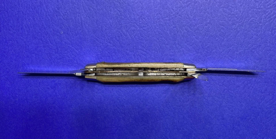 Cubiertos Bertram vintage de gallina y gallo-Solingen, Alemania Congreso de 4 hojas  Foto 4 de 4