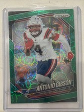 2025 Panini Prizm - Antonio Gibson #224 Green Scope Prizm /75