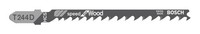 Bosch ZubehöR T 244 D Speed For Wood StichsäGeblatt - 5Er-Pack - 2608630058