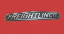 Freightliner Hood Grill Emblem Badge OEM 18-22882 Nameplate Black & Chrome 15in