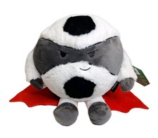 FAO Schwarz NY Heroes of the Game Plush Soccer Ball w/ Red Cape NEW