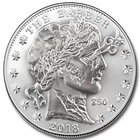 2018 Zombucks ~ The Barber ~ Currency of the Apocalypse 1 oz .999 Silver Round