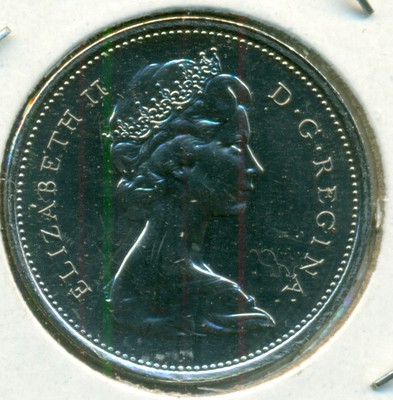 A BEAUTIFUL 1974 SPECIMEN CANADA 25 CENT FROM PRESTIGE SET, GREAT PRICE!
